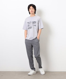 セットアップ対応】ライトウエイト ポリエステル テーパードスラックス