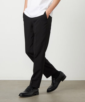 ライトウエイトポリエステル テーパードスラックス
