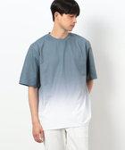 カラーグラデーション プリント Tシャツ