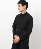 コットンスムース モックネックTシャツ （長袖）（47-60TI08-204