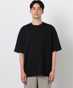 リンクスジャージ 市松デザインTシャツ（半袖）（47-60TI18-204