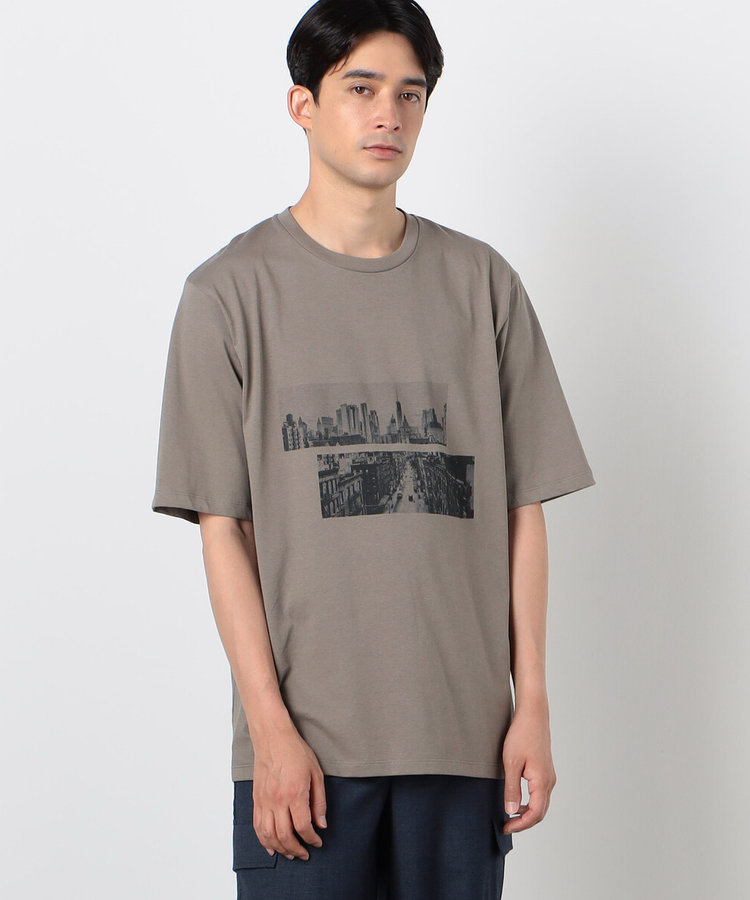 接触冷感機能】Feel-Cool フォトTシャツ 「City」（47-60TI53-204