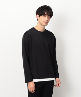 ストレッチポンチ フェイクレイヤードTシャツ（47-60TK02-205