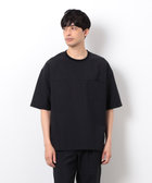 【セットアップ対応】リネンライク ポリエステル 布帛Tシャツ