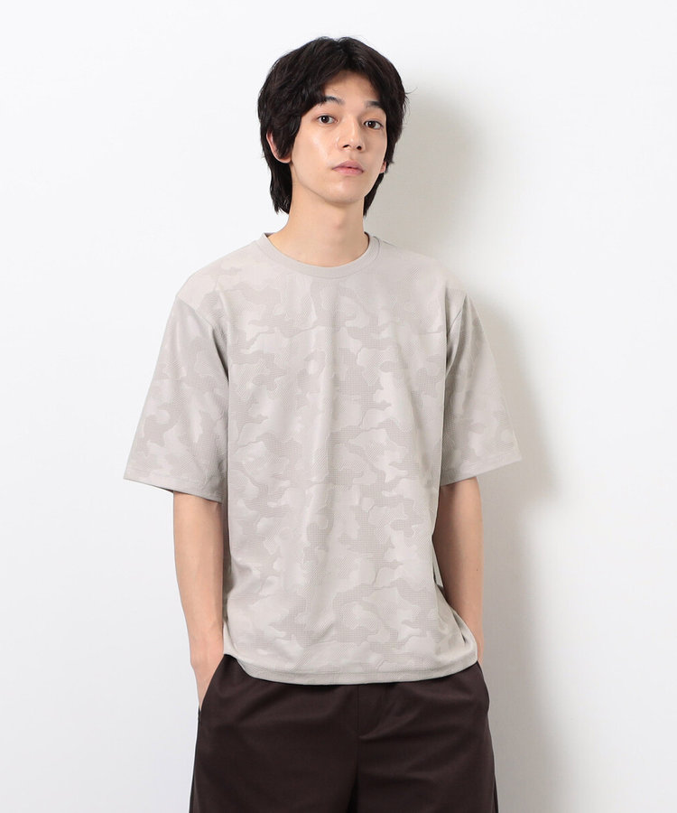エンボスプリント Tシャツ（47-60TK19-205）｜COMME CA ISM