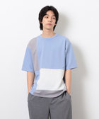 カラーブロッキング Tシャツ