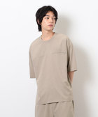 【セットアップ対応】ライトウエイト ポリエステル 布帛Tシャツ