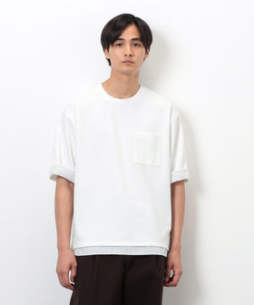 リンクス 市松Tシャツ（47-60TK18-205）｜COMME CA ISM