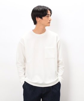 膨れジャカード 長袖 Tシャツ（47-60TM02-205）｜コムサイズム（COMME