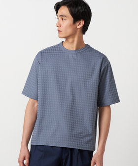 千鳥 リンクスジャガード Tシャツ