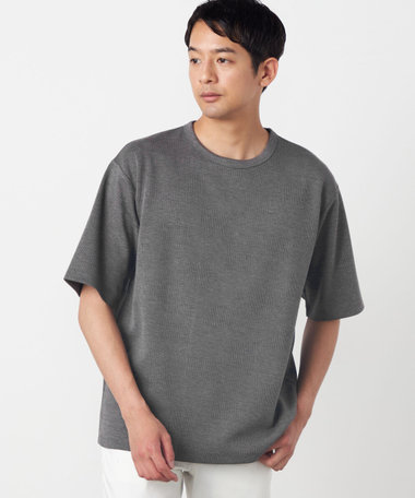 チェックジャガードＴシャツ