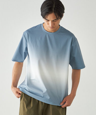 グラデーションプリント Tシャツ