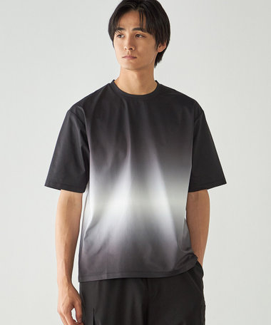 グラデーションプリント Tシャツ