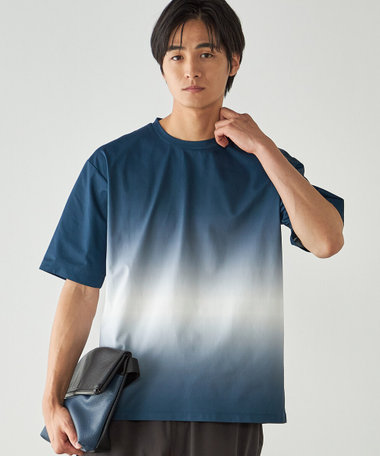 グラデーションプリント Tシャツ