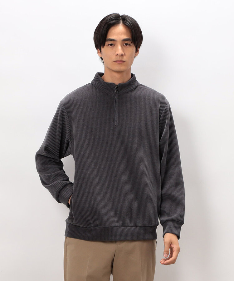 カットコールハーフジッププルオーバー