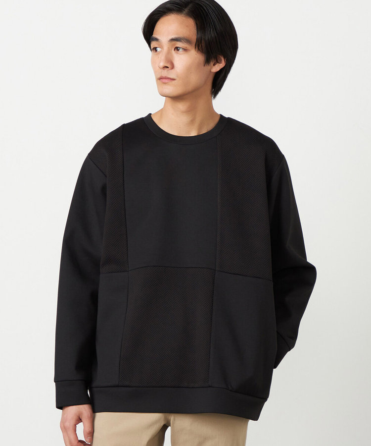 ヘリンボーンコンビ プルオーバー（47-67CO03-206）｜コムサイズム