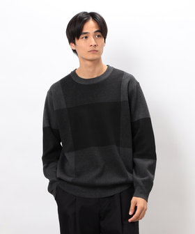 新品正規品【V12/L】軽量セーター　長袖モックネック　スウェット　カットソー V12 クーポン有 ゴルフ メンズ モックネック 長袖 シャツ CRAZY
