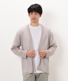 ☆未使用・タグ付☆シビラ　コットンカーディガン現行モデル　ボタンレス　Mサイズ タックデザインボレロ(カーディガン) | Sybilla(シビラ