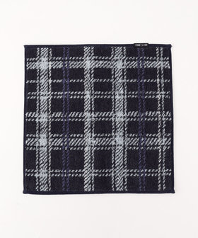 チェック柄 タオルハンカチ
