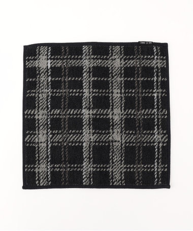 チェック柄 タオルハンカチ