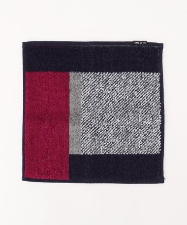 カラーパネル柄 タオルハンカチ