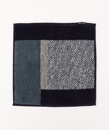 カラーパネル柄 タオルハンカチ