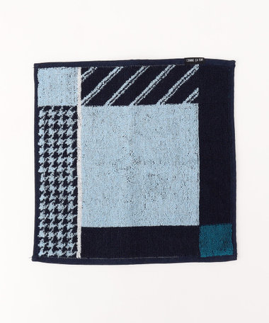 パターンパネル柄 タオルハンカチ