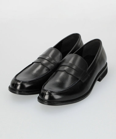 カメ サイズ40 JINIWUローファー JINIWU black melt loafer ブラックメトルローファー - メルカリ