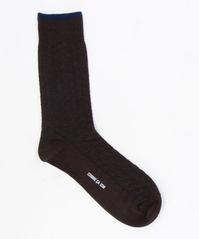 リンクス 市松柄 ソックス