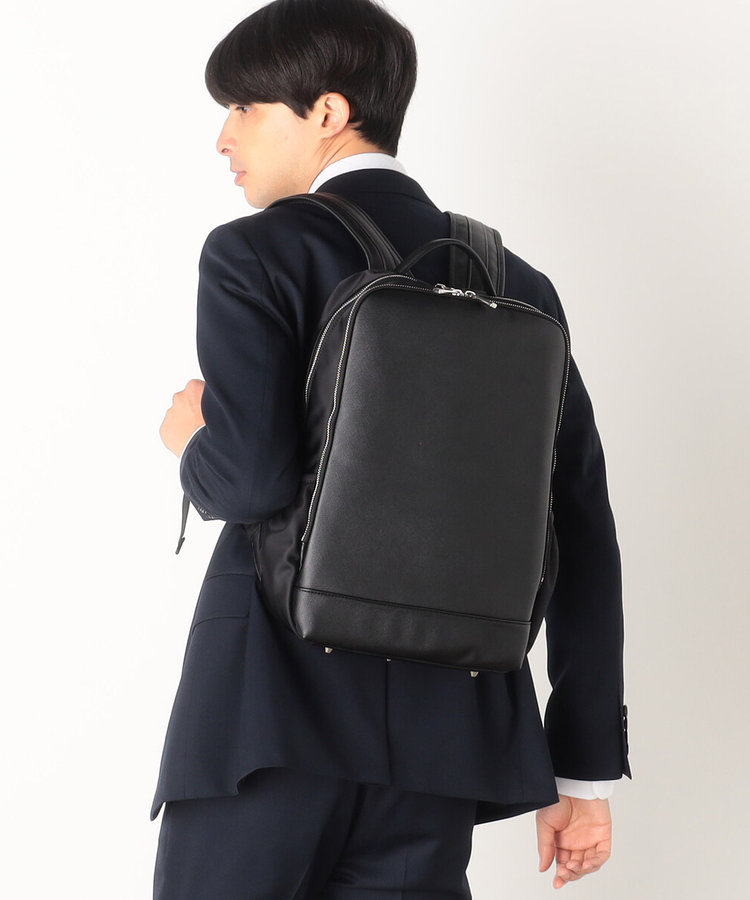 サフィアーノ型押し リュック（47-89XE04-203）｜COMME CA ISM（コムサイズム）｜COMME CA ISM（コムサイズム）｜MEN（メン）｜公式通販｜ファイブフォックス  オンラインストア（FIVE FOXes ONLINE STORE）