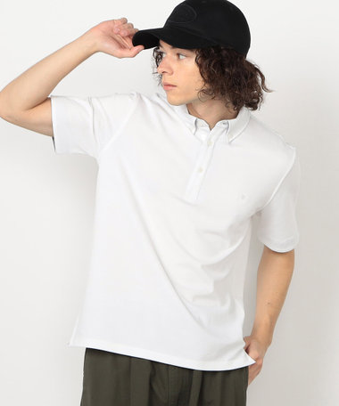 【接触冷感・吸水速乾】エンブレム ポロシャツ