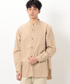日本製 コミューン commune works リネンボタンシャツ ラウンド