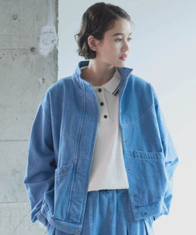 ぎゅうこつすーぷ GD Edgeデニムブルゾン ぎゅうこつすーぷ 様専用GD Edgeデニムブルゾン - メルカリ