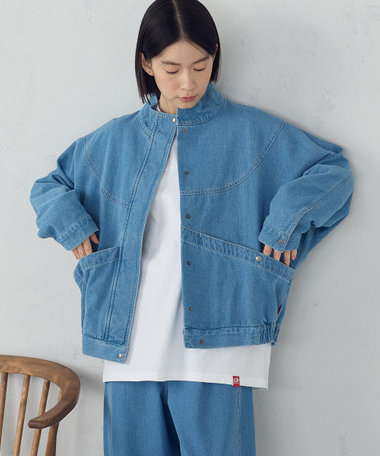 L*o様 美品FABIANAFILIPPIブルゾンXS デニキルト ブルゾン｜BIGI online store - ビギ オンラインストア