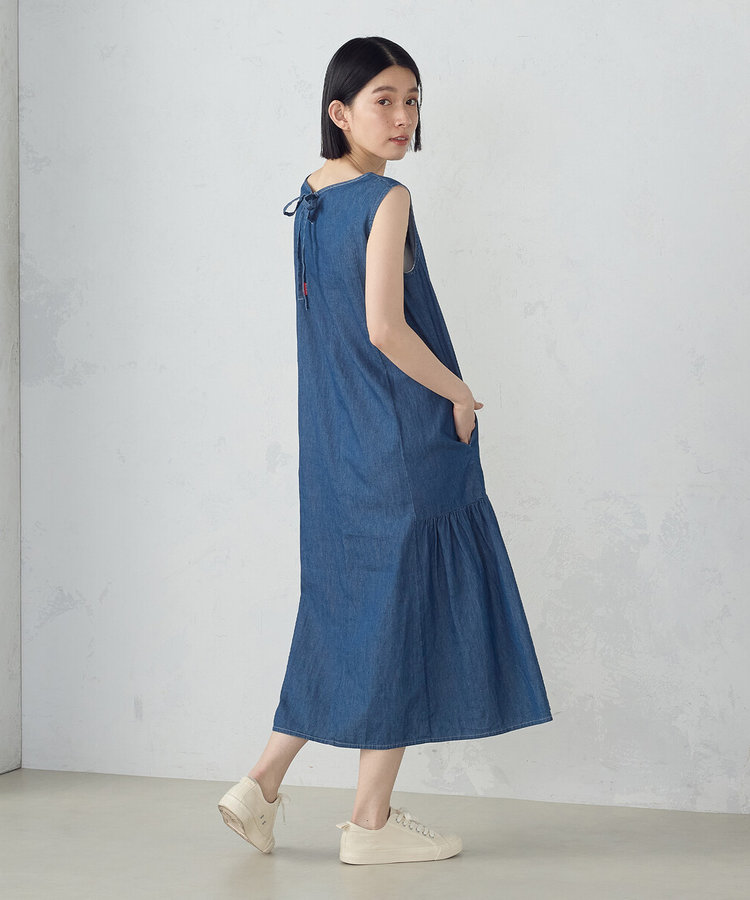 デニムのワンピース DAY CLOSET（デイ クローゼット）の「レディース セパレート風