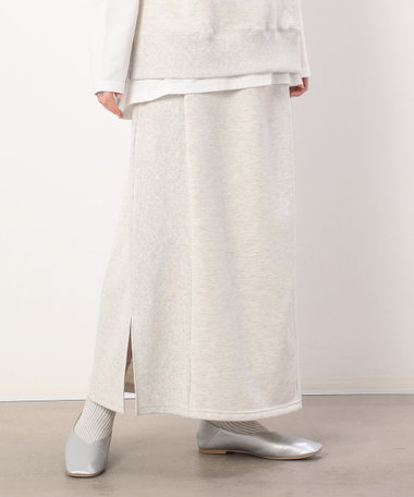 【セットアップ対応】裏毛スウェット　ナロースカート