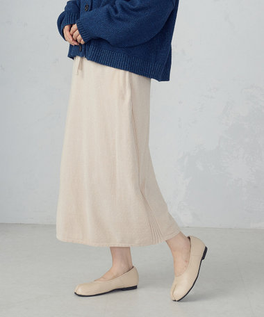 ナチュラルモールナロースカート / セットアップ対応