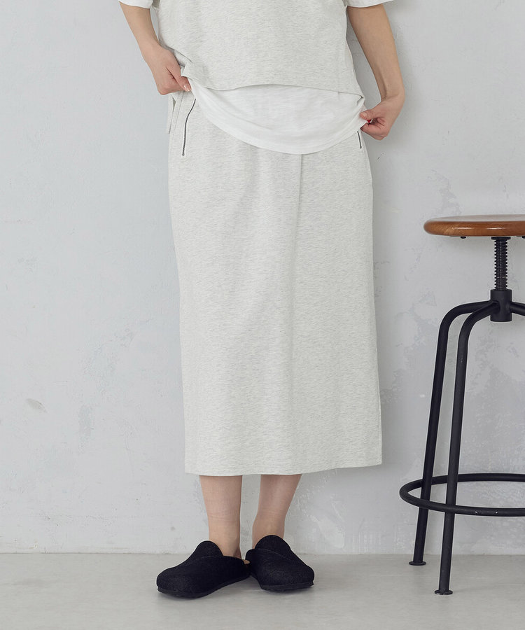 裏毛ナロースカート/セットアップ対応