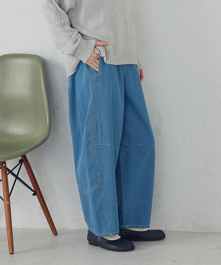 デニムカービーパンツ / セットアップ対応（52-52PO71-206）｜おにぎり