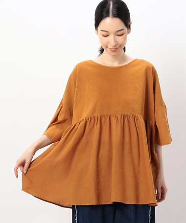 【 速乾 】前後２ＷＡＹ フレアピグメントＴシャツ