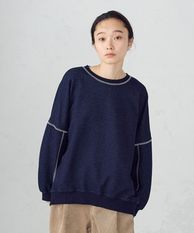 ♩美品♩ YONFA ヨンファ パリススウェット ネイビー ♩美品♩ YONFA