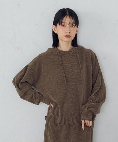 ナチュラルモールフーディープルオーバー　/　セットアップ対応