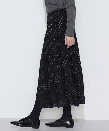 コムコム　エルテルプリーツスカートS コムコム エルテルプリーツスカートS セール アウトレット