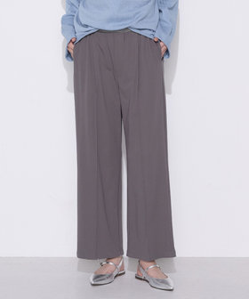 Sサイズ 〕 コンパクトハリジャージー ワイドパンツ（54-02PO03-206