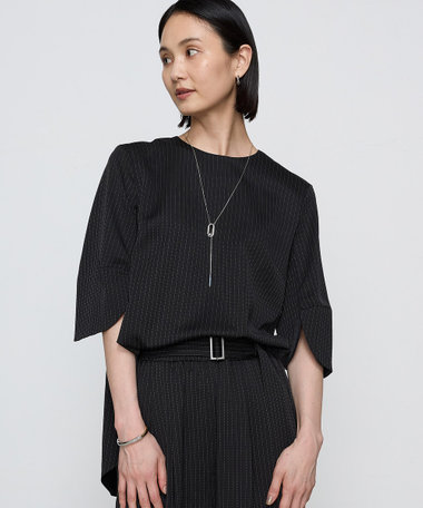 〔 Sサイズ 〕 【ブライトリーセットアップ】サテンストライプ プルオーバー