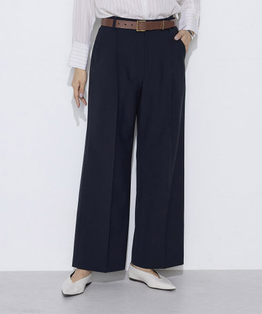 【Oggi 4月号掲載 滝沢カレンさん着用商品】〔 Sサイズ 〕 【セットアップ対応】T／W2WAYストレッチ ストレートパンツ