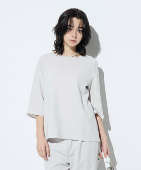 Sサイズ 〕 トリアセダブルクロス Tブラウス（54-07BM14-205）｜コムサ