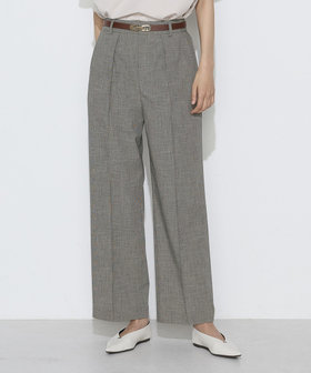 〔 Sサイズ 〕 【セットアップ対応】ストレッチミニ千鳥 パンツ