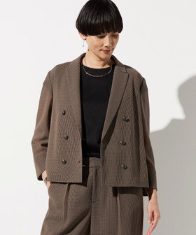 〔 Sサイズ 〕 【セットアップ対応】シアーチェックジャケット