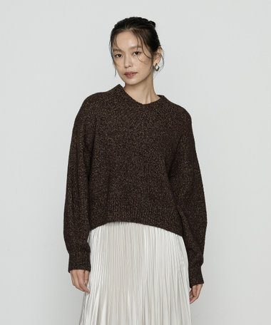 〔 Sサイズ 〕 和紙ブークレー Vネックプルオーバー